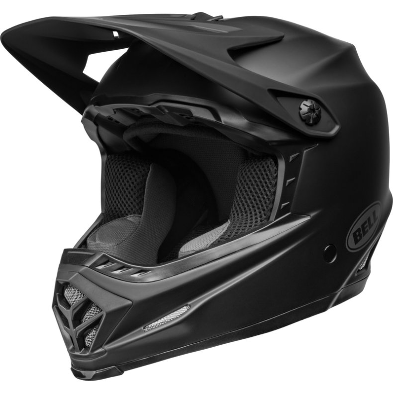 Bell Moto-9 Youth Mips Soild Helmet Matt Black 