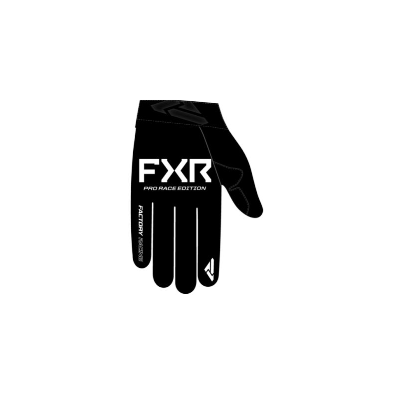 FXR Cold Cross Handsker Black/White