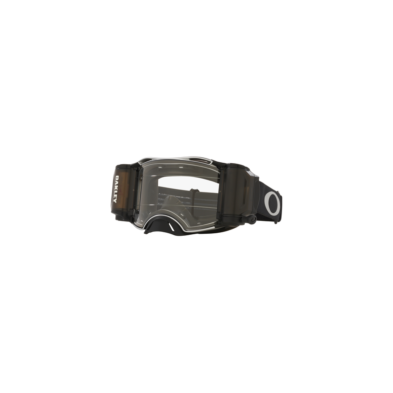 Oakley Goggles Airbrake MX Tuff Blocks Gunmetal Black Clear Roll Off