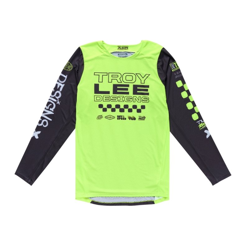 TROY LEE DESIGNS GP Pro Standard Jersey - Glo Yellow/Black