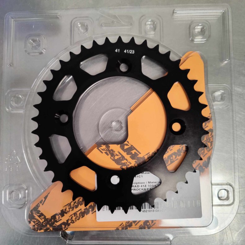 KTM Rear Sprocket 50SX Black - Bagtandhjul - Easy Racing