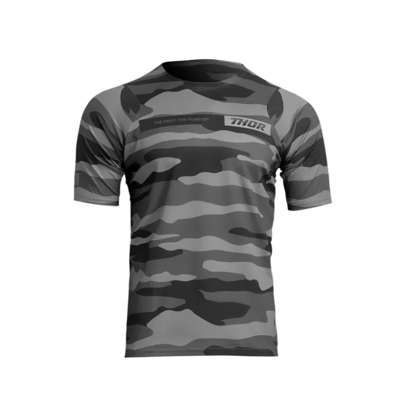 Thor Asist SS MTB Camo Jersey L