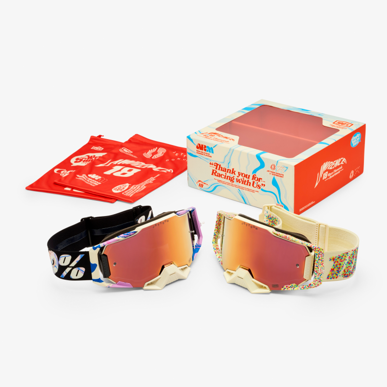 100% Armega Donut Goggles Pack - Jett Lawrence