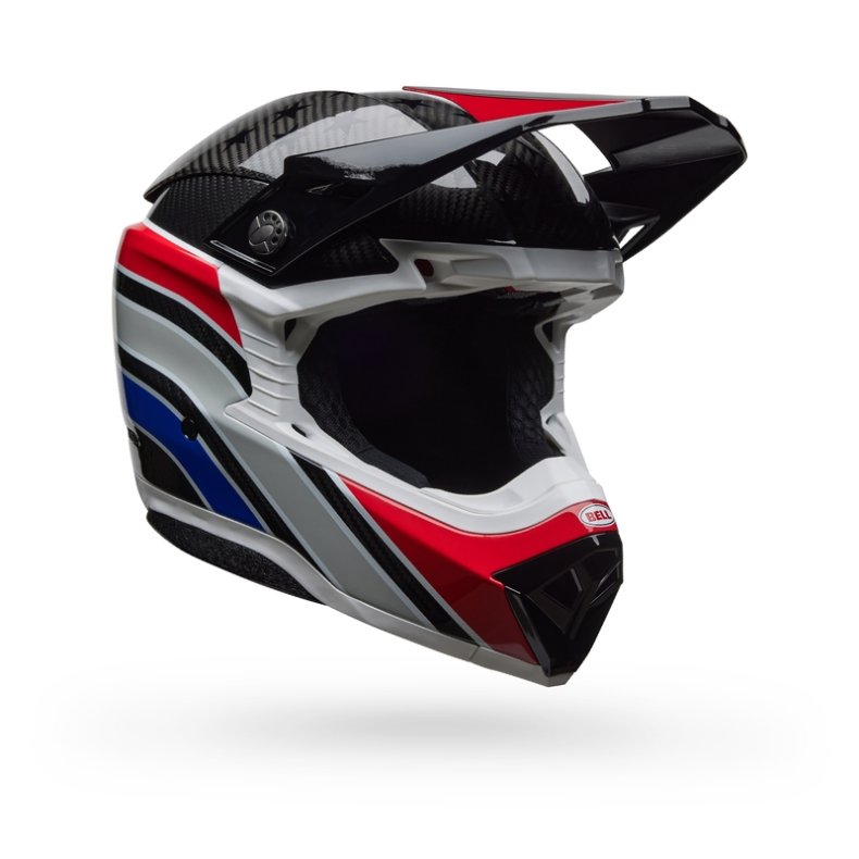 BELL Moto-10 Spherical Helmet - RSD Old Glory Gloss Red/Blue