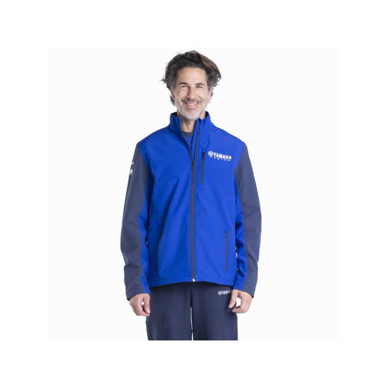 Yamaha Paddock Blue Softshell Jakke