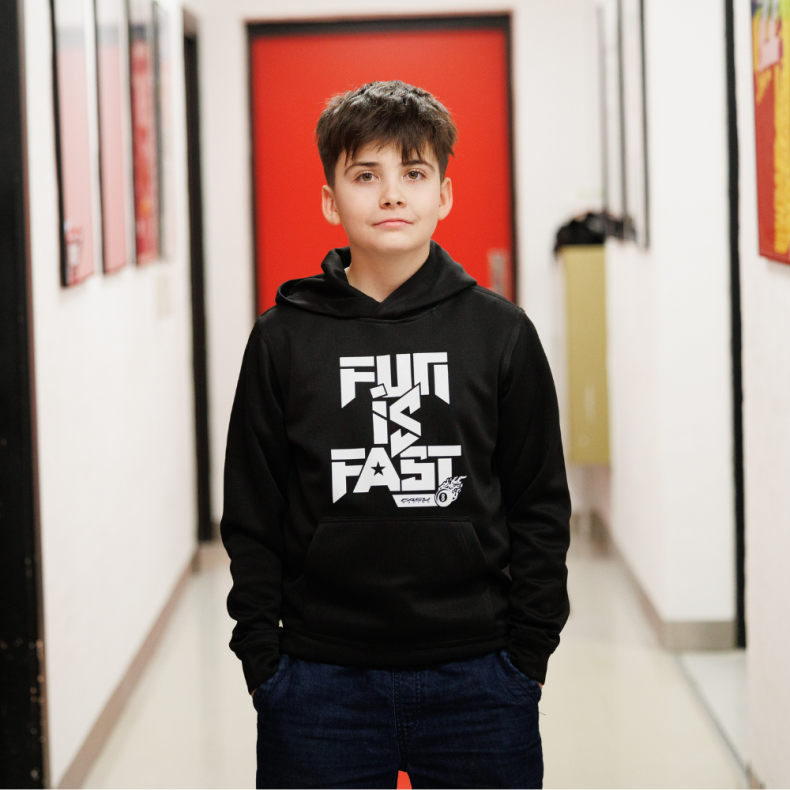 Easy Fun Is Fast Brne Hoodie