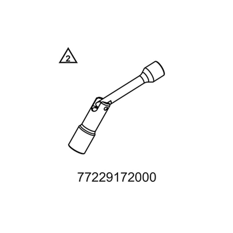 SPARK PLUG WRENCH WITH LINK