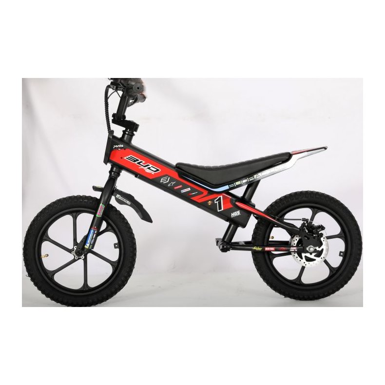 Mini electric 16 push bike Bud Racing 24 Red