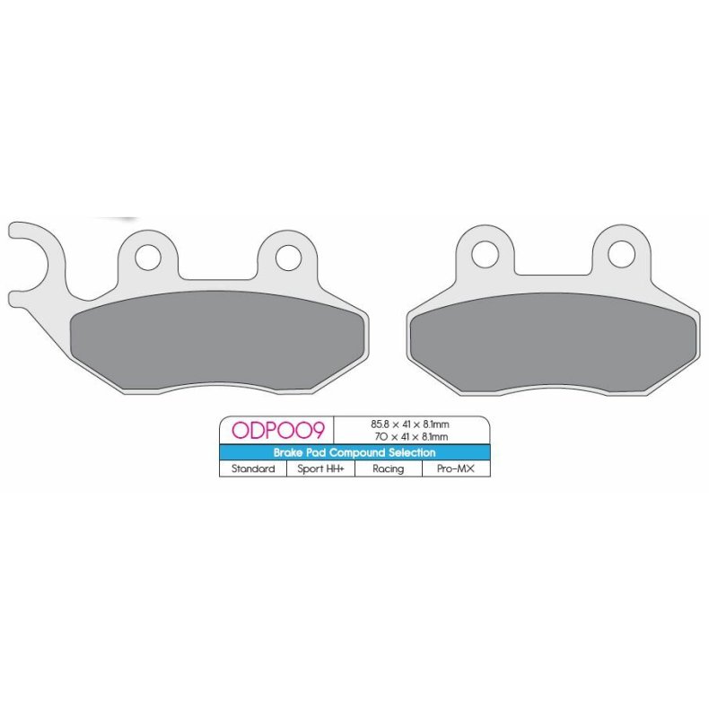 ODP Organic Brake Pads