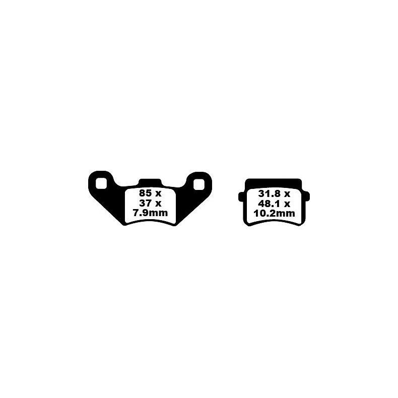 TT Sport Carbon Fusion Brake Pads