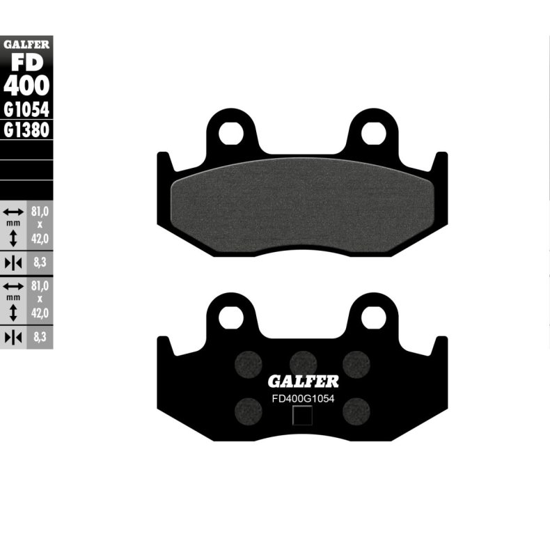 Semi-Metallic Brake Pads