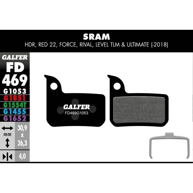G1053 Standard Brake Pads