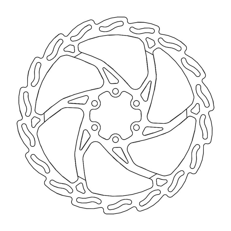 Flame Brake Disc MTB