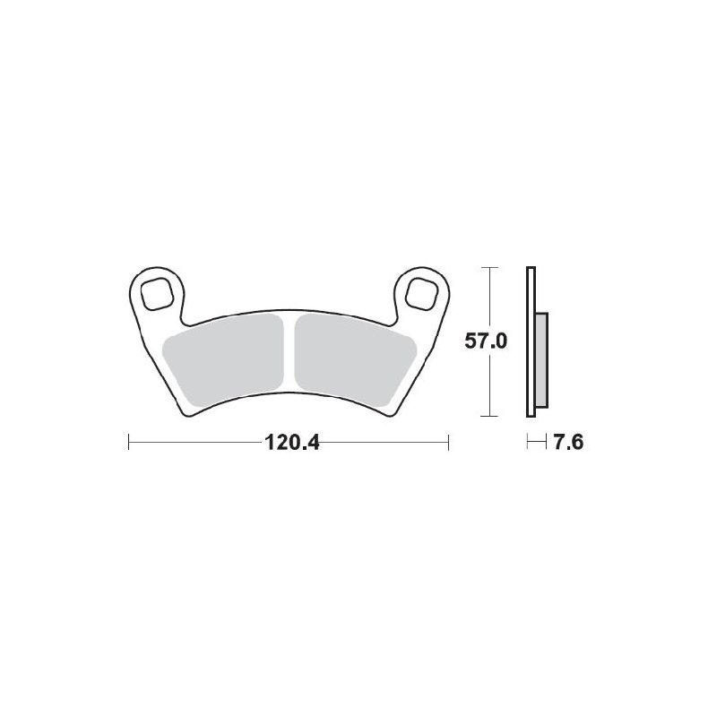 Nitro ATV Brake Pads